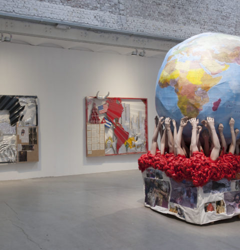 Vue d'exposition Invitation au voyage - Centrale for contemporary art, Bruxelles (2015)