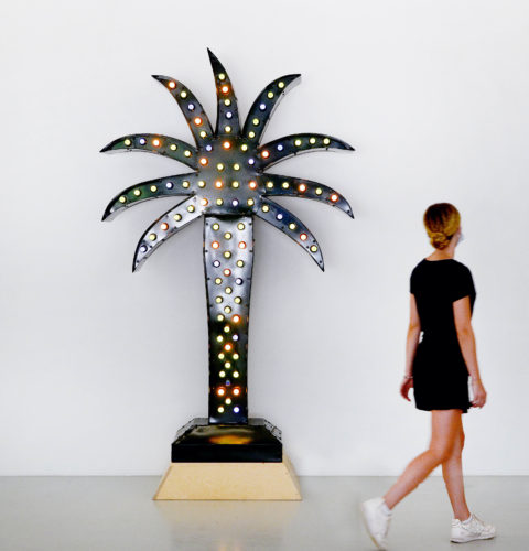 Yto BARRADA, Green Palm, 2016. Courtesy de l’artiste et Sfeir-Semler Gallery, Hambourg/Beyrouth © photo eac