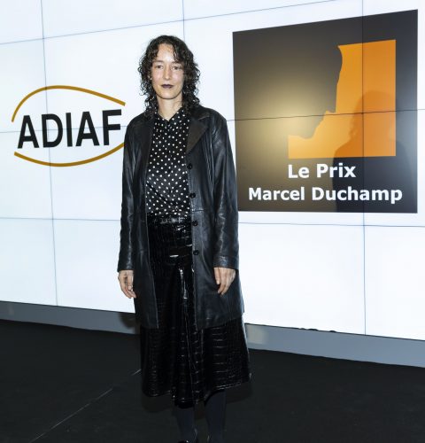 Mimosa Echard, lauréate du Prix Marcel Duchamp 2022, photo Luc Castel