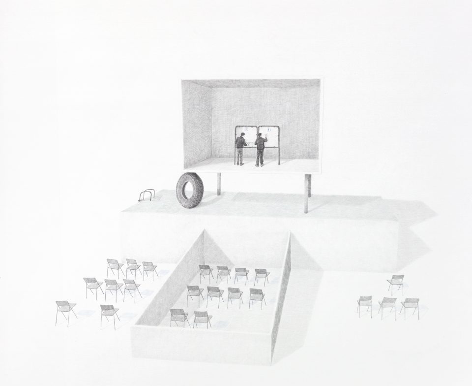 Massinissa Selmani, L'aube insondable #3, 2018 / Courtesy Galerie Anne-Sarah Bénichou, Paris