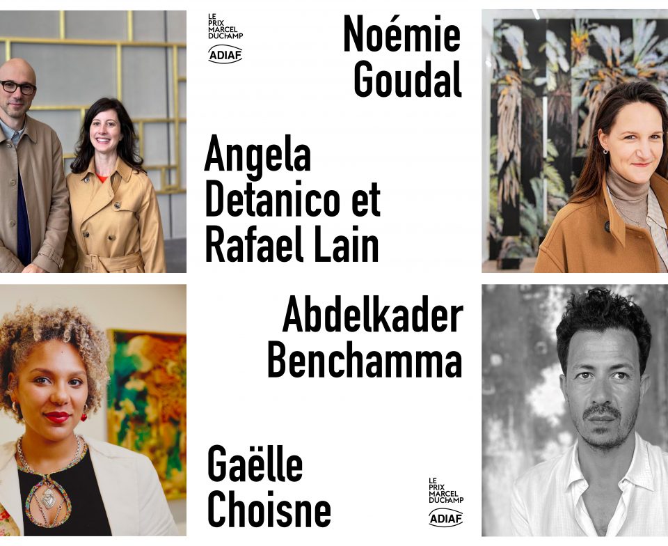 Artistes nommés pour le Prix Marcel Duchamp 2024